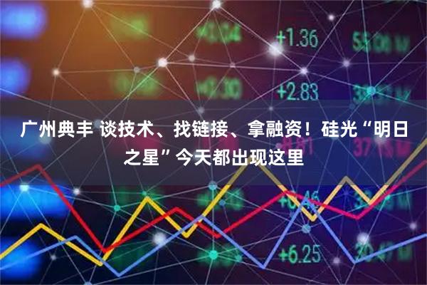 广州典丰 谈技术、找链接、拿融资!硅光“明日之星”今天都出现这里