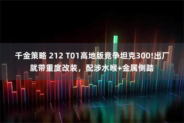 千金策略 212 T01高地版竞争坦克300!出厂就带重度改装,配涉水喉+金属侧踏